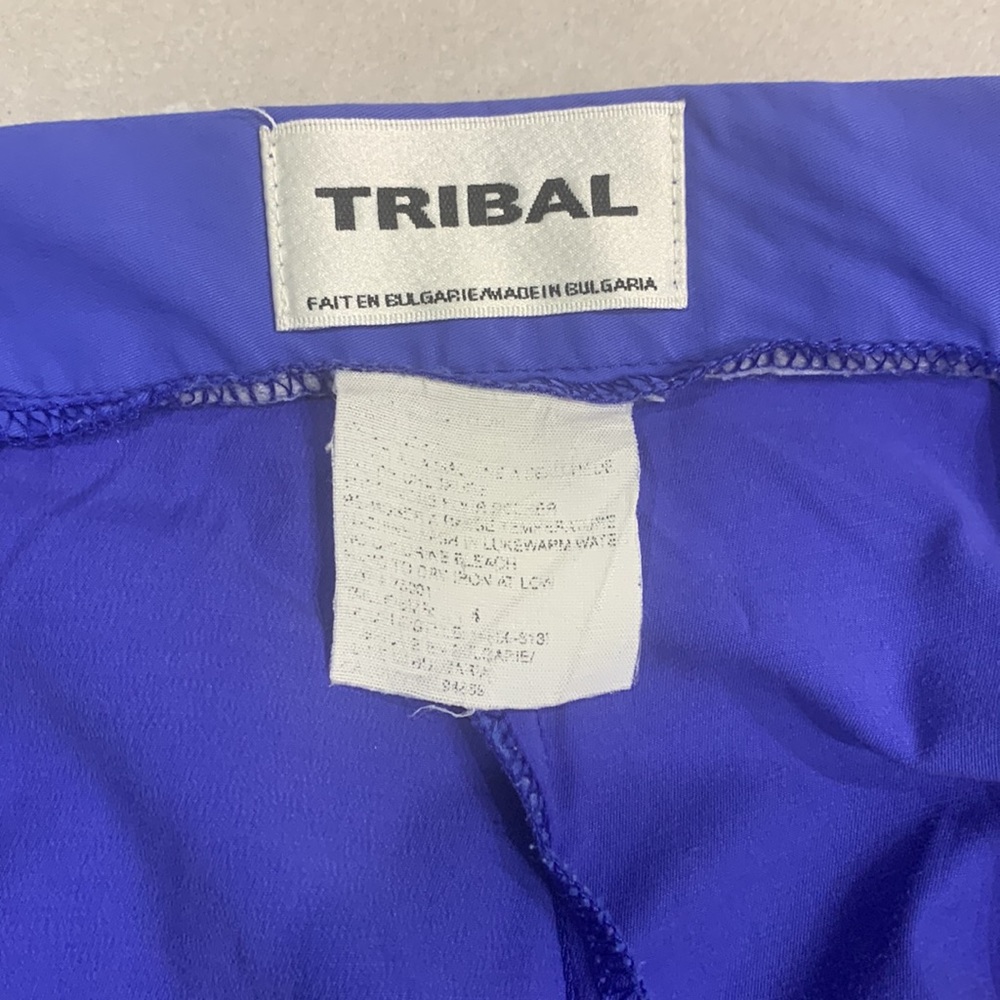 Made in🇧🇬Two Pieces VTG 90’ Royal Blue Cotton Blend Top and Pants Set - Picture 11 of 15
